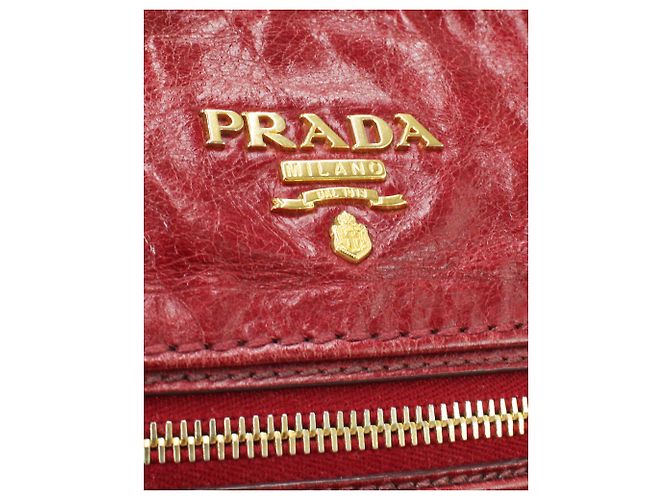 Prada Vitello Rubino Tote Bag - vista 6