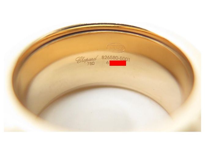 ANELLO CHOPARD CHOPARDISSIMO 826580 T55 In oro rosa 18K CON SCATOLA ANELLI IN ORO - vista 3
