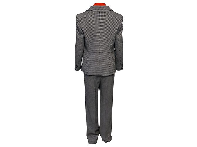 Completo pantalone a quadri Escada con camicetta Nero - vista 2