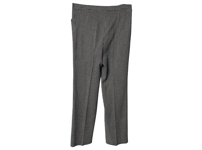 Completo pantalone a quadri Escada con camicetta Nero - vista 8