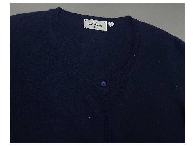 Autre Marque Cardigan aus Kaschmir in Blau - Ansicht 2