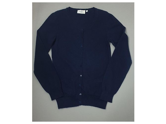 Autre Marque Cardigan aus Kaschmir in Blau - Ansicht 4