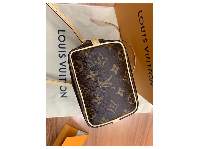 Noe Borsa a secchiello Louis Vuitton Nano Noè nuova, mai indossata, originale Marrone - vista 5