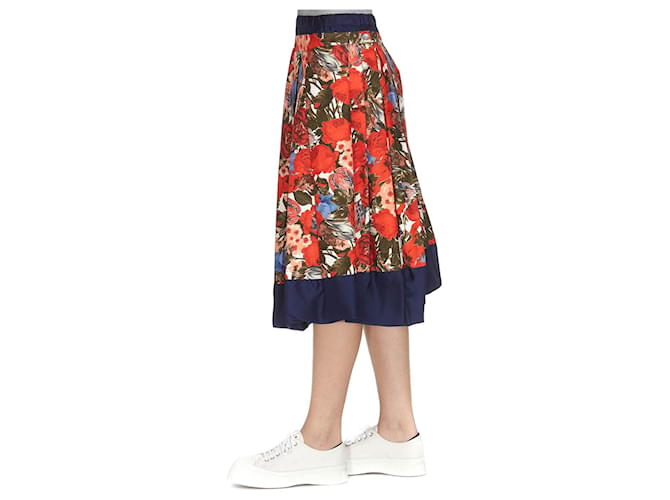 FALDA MARNI CADY DE ALGODÓN DUNCRAIG Multicolor - vista 3