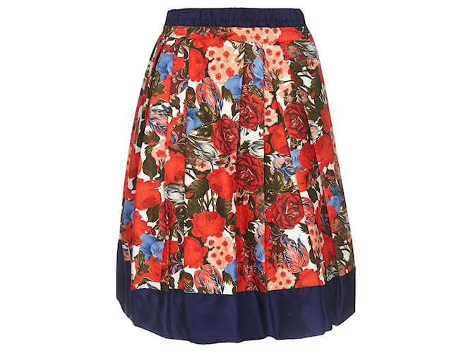 FALDA MARNI CADY DE ALGODÓN DUNCRAIG Multicolor - vista 6