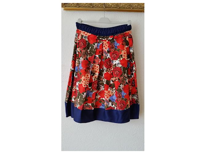 FALDA MARNI CADY DE ALGODÓN DUNCRAIG Multicolor - vista 7