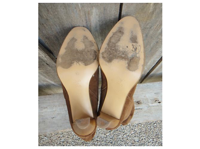 Autre Marque Botas André de ante marrón 37 Castaño - vista 3