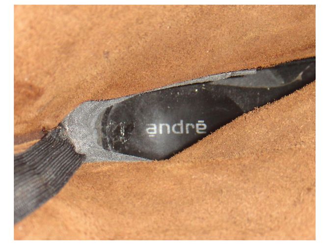 Autre Marque Botas André de ante marrón 37 Castaño - vista 5