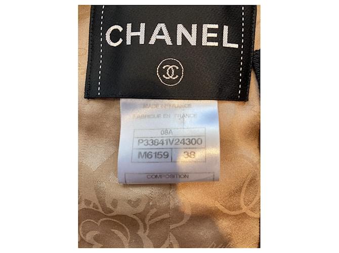 Chanel Jacken Schwarz Beige - Ansicht 2