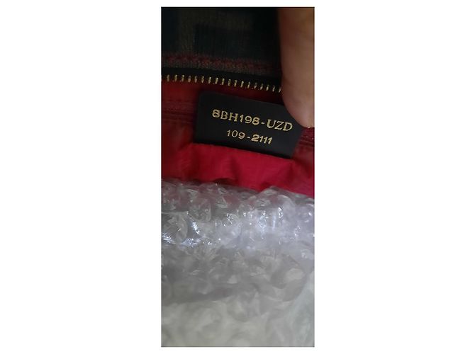 Borsa a mano Fendi Spalmati Zucca Marrone Monogramma - vista 5