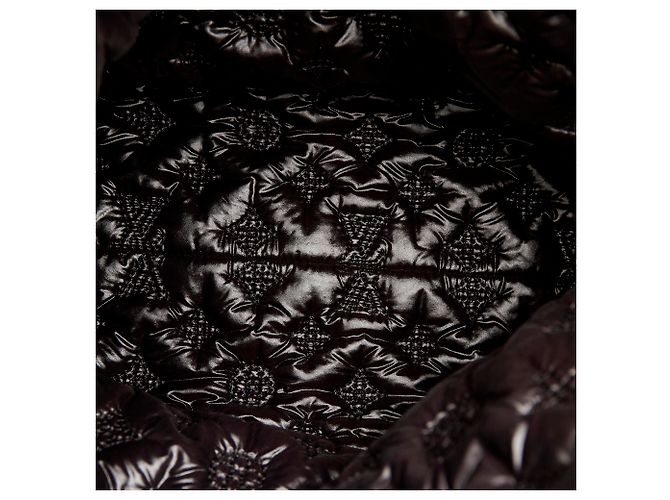 Louis Vuitton Black Monogram Lockit Vertical Yayoi Kusama Dots Infinity MM Nero Rosso - vista 5