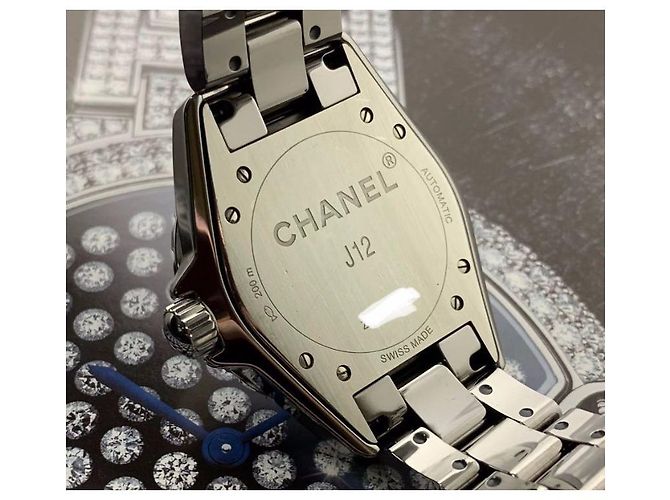 Reloj Chanel J12 CROMÁTICA 38MM Negro Plata Gris - vista 5