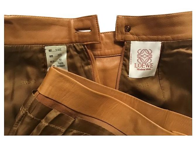 Falda de piel Loewe - vista 4