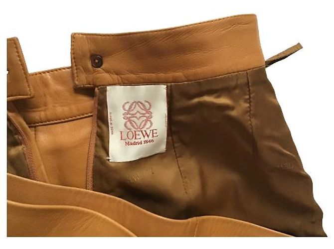 Falda de piel Loewe - vista 5