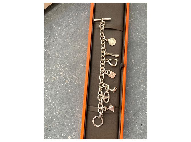 Pulsera Hermès Amuletos de plata - vista 3