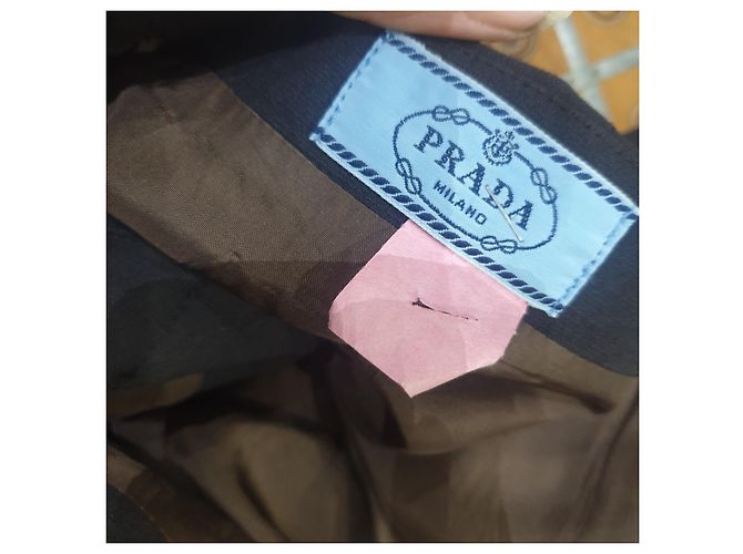 Prada Vintage-Vollschwarzer Anzug - Ansicht 12
