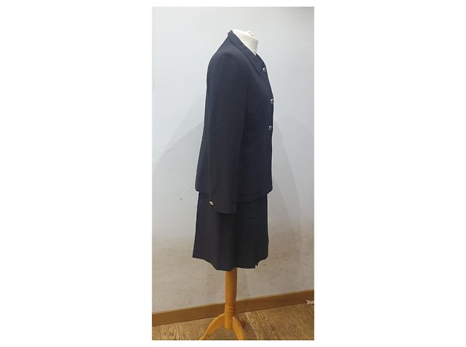 Prada Vintage-Vollschwarzer Anzug - Ansicht 4