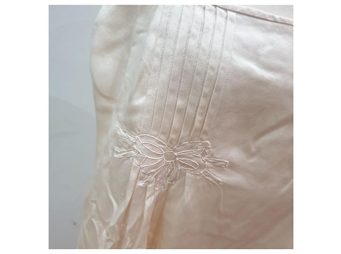 Yves Saint Laurent camisón de lencería Rosa Crema - vista 6