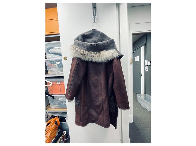 Louis Vuitton Langer Schaffellmantel - Ansicht 2