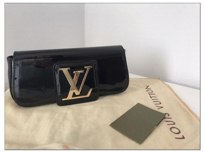 Pochette Louis Vuitton Sobe in pelle Epi nera Nero - vista 2