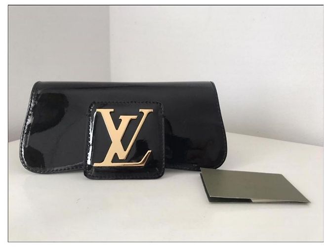Pochette Louis Vuitton Sobe in pelle Epi nera Nero - vista 5