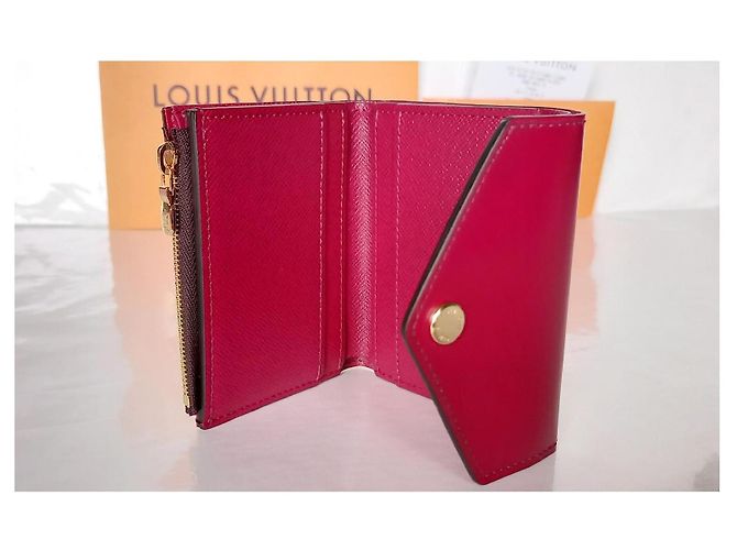 Louis Vuitton Zoe Fuchsia Geldbörse Fuschia - Ansicht 9