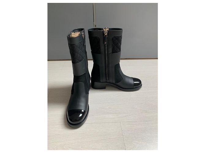 Cambon STIVALI CHANEL Nero - vista 2
