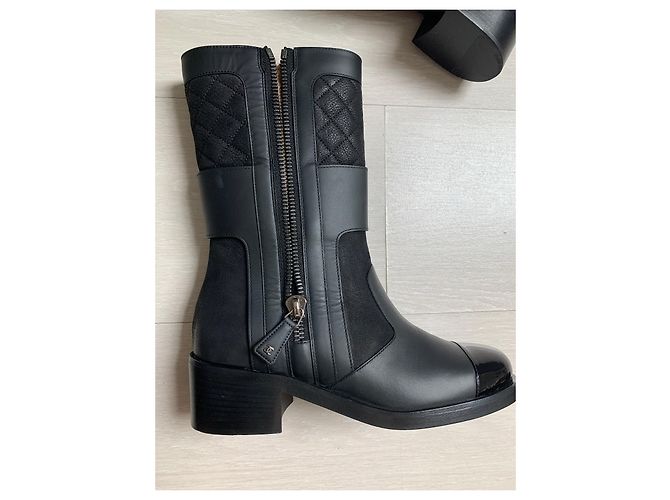 Cambon STIVALI CHANEL Nero - vista 7