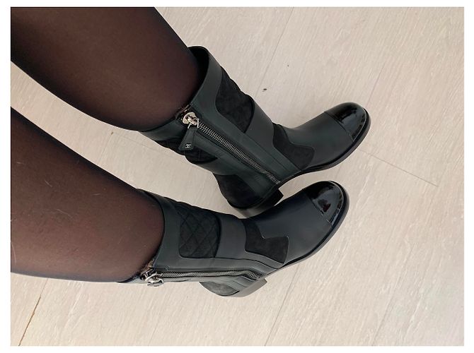 Cambon STIVALI CHANEL Nero - vista 9
