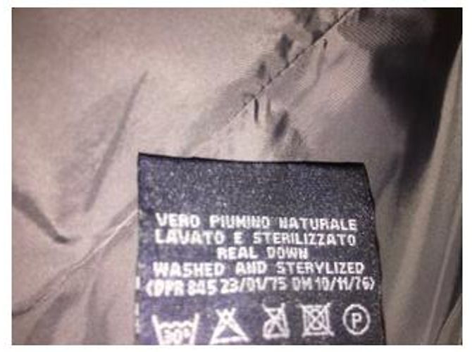 Autre Marque Add Down Jacket Blue Grey Size 48 - view 4
