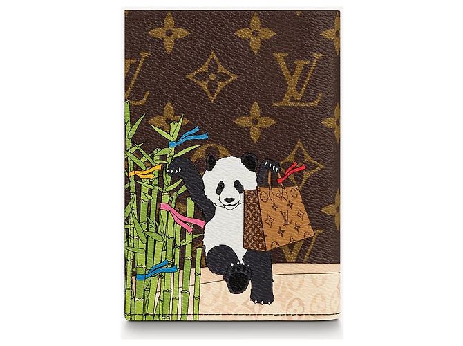 Louis Vuitton Animación de Navidad de portada de pasaporte LV Multicolor - vista 3