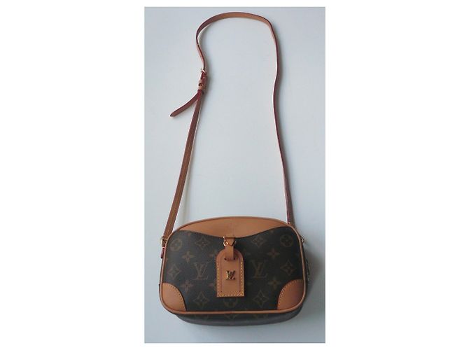 LOUIS VUITTON Mini Deauville neuf avec boite et pochon Marron - vue 12