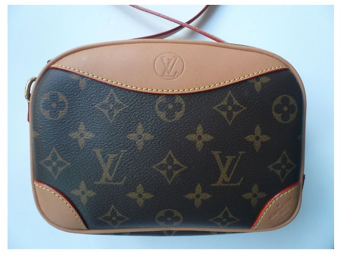 LOUIS VUITTON Mini Deauville neuf avec boite et pochon Marron - vue 14