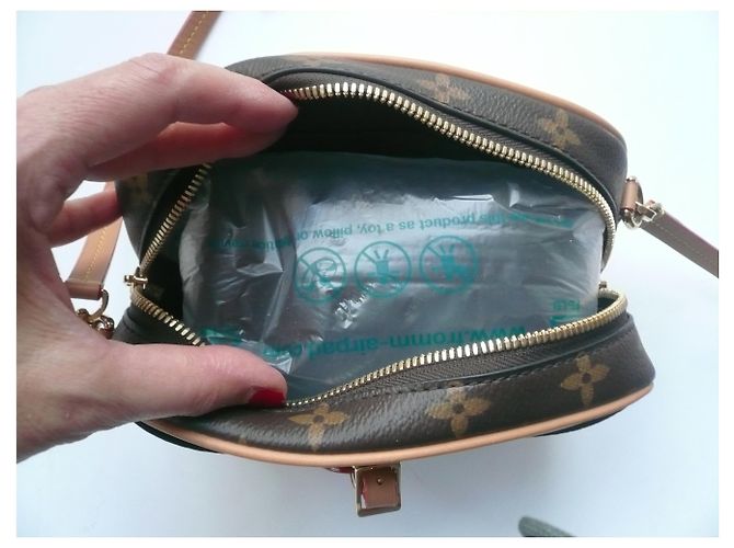 LOUIS VUITTON Mini Deauville neuf avec boite et pochon Marron - vue 18
