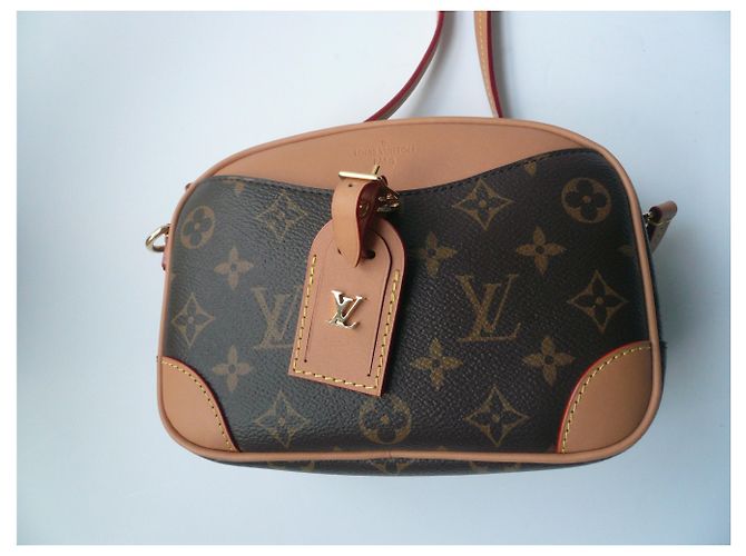 LOUIS VUITTON Mini Deauville neuf avec boite et pochon Marron - vue 22