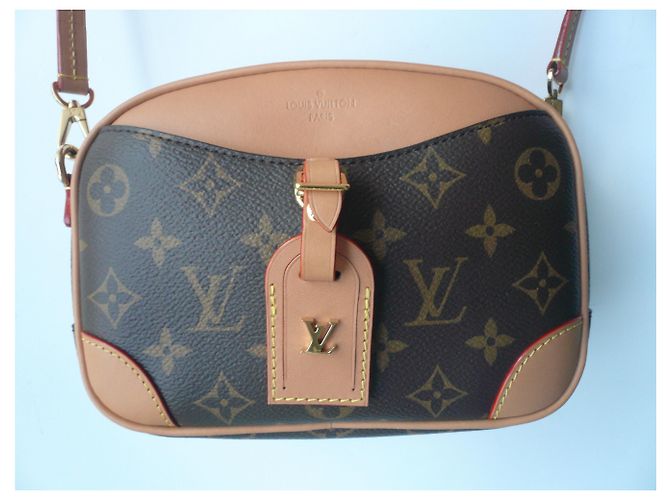 LOUIS VUITTON Mini Deauville neuf avec boite et pochon Marron - vue 9