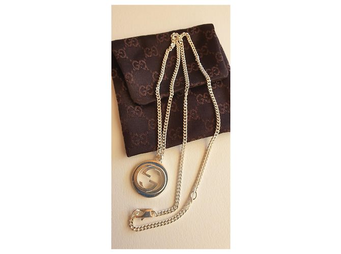 Gucci Collana lunga GG in argento 925 - vista 5