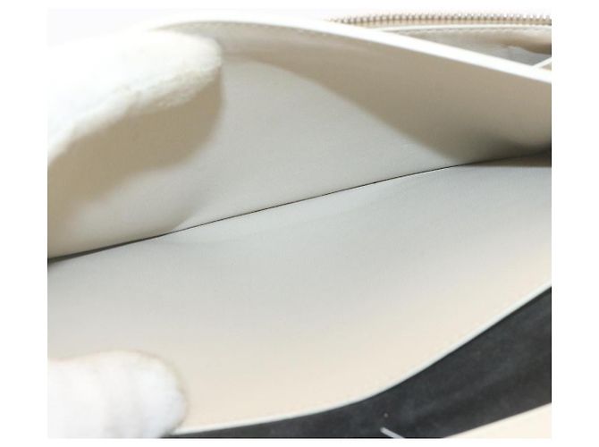 Céline CELINE Large Strap Wallet Leather Black Auth ai152 - view 13
