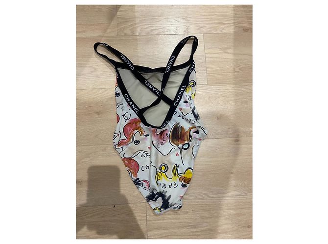 Costume intero Chanel Multicolore - vista 3