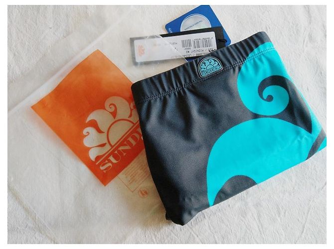 Autre Marque Neue Badehose Größe L Grau - Ansicht 4