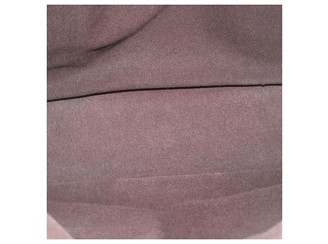 Hermès HERMES Troca Orizzontale MM Tote Bag Canvas Marrone Autentico4838 - vista 15