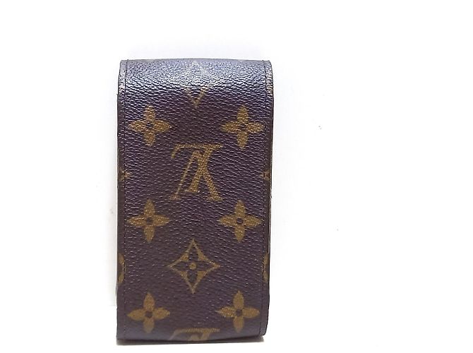 Louis Vuitton Étui à sigarette Marrone - vista 2