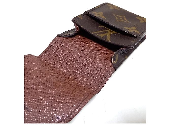 Louis Vuitton Étui à sigarette Marrone - vista 4