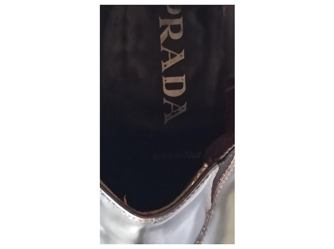 Prada Brown Leather Boots - view 7
