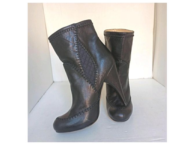 Botines Galliano botines Negro - vue 3