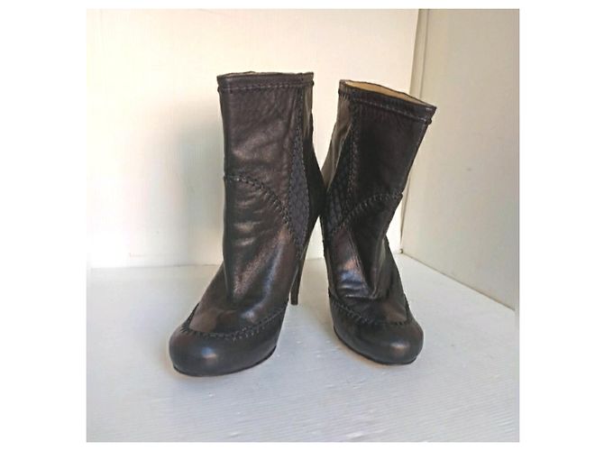 Botines Galliano botines Negro - vue 8