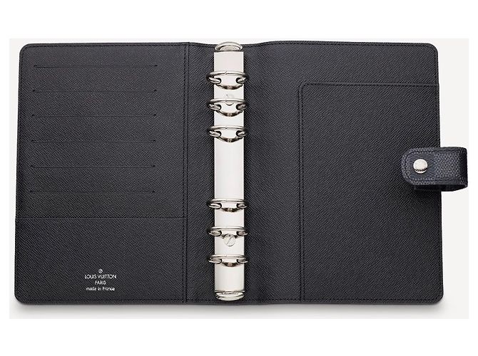 Louis Vuitton Agenda anello medio LV Grigio - vista 3