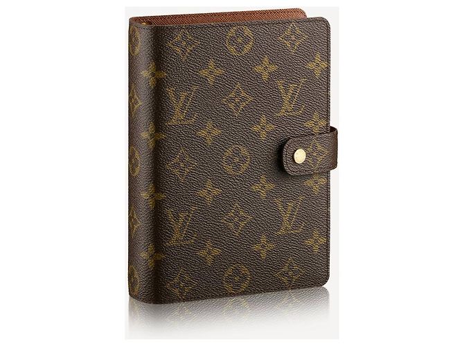 Louis Vuitton Copertina agenda media LV Marrone - vista 2