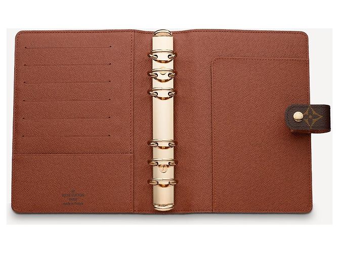 Louis Vuitton Copertina agenda media LV Marrone - vista 3