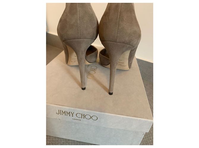 Jimmy Choo Riemchenpumps Beige - Ansicht 4